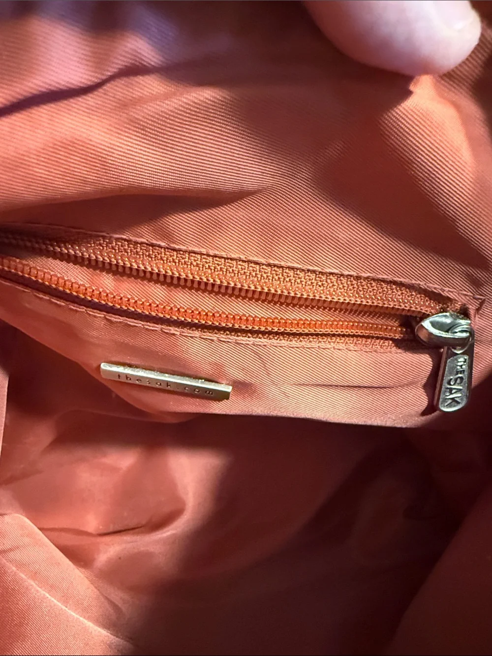 The Sak Terracotta Crochet Crossbody Bag